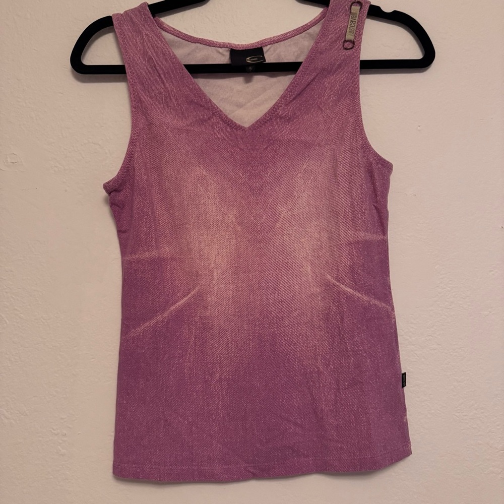 vintage Just Cavalli pink tank top